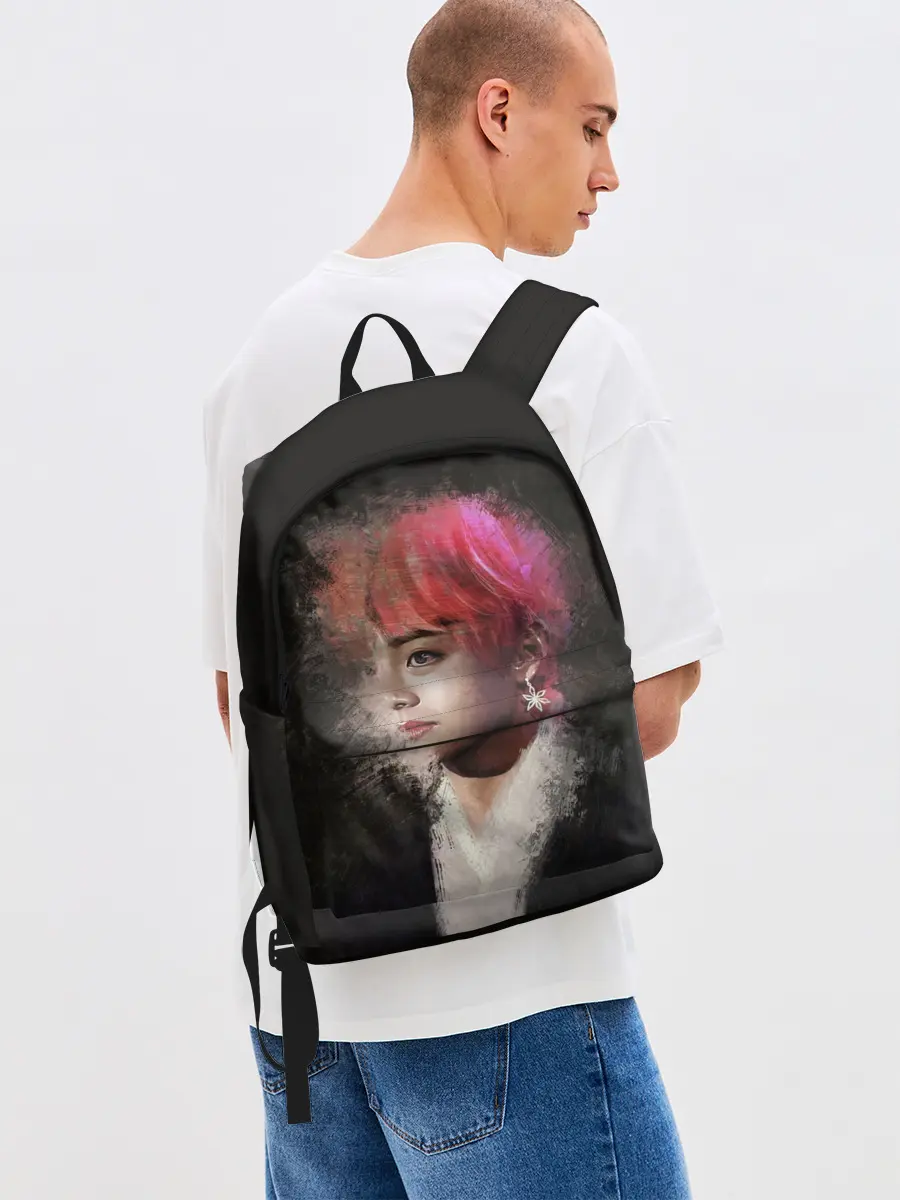 Рюкзак джинсовый / BTS