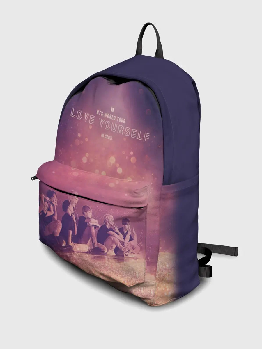 Рюкзак джинсовый / BTS