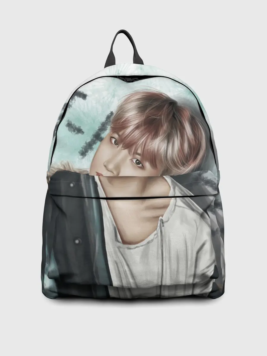 Рюкзак джинсовый / BTS