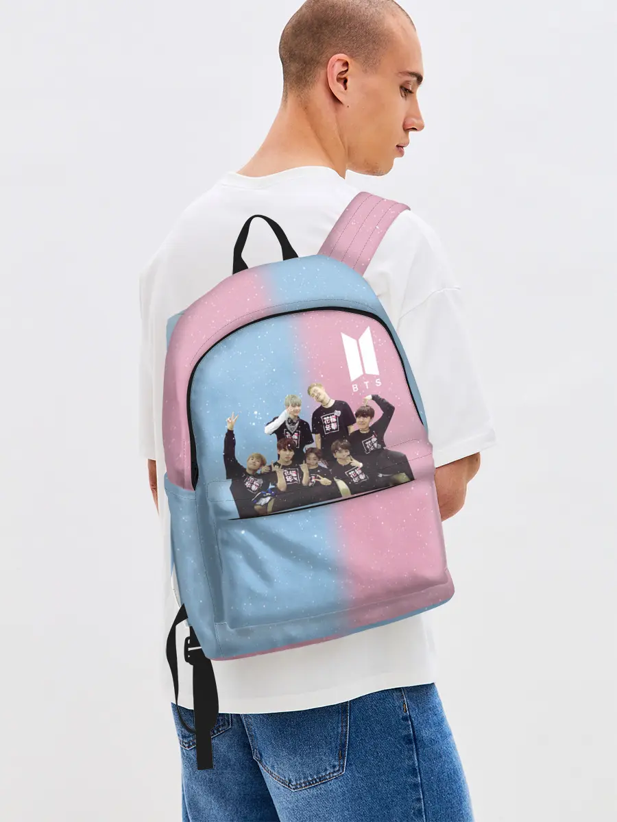 Рюкзак джинсовый / BTS