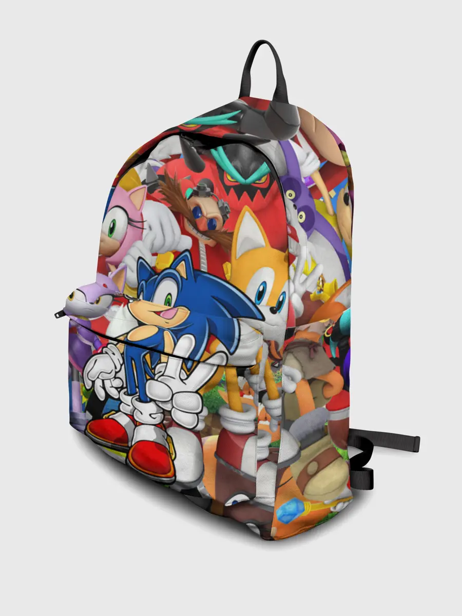 Рюкзак джинсовый / Sonic ПЕРСОНАЖИ