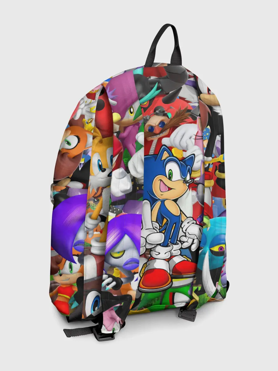 Рюкзак джинсовый / Sonic ПЕРСОНАЖИ