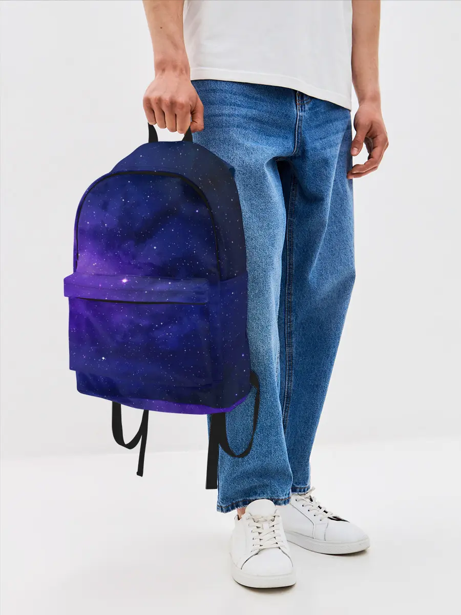 Рюкзак джинсовый / КОСМОС