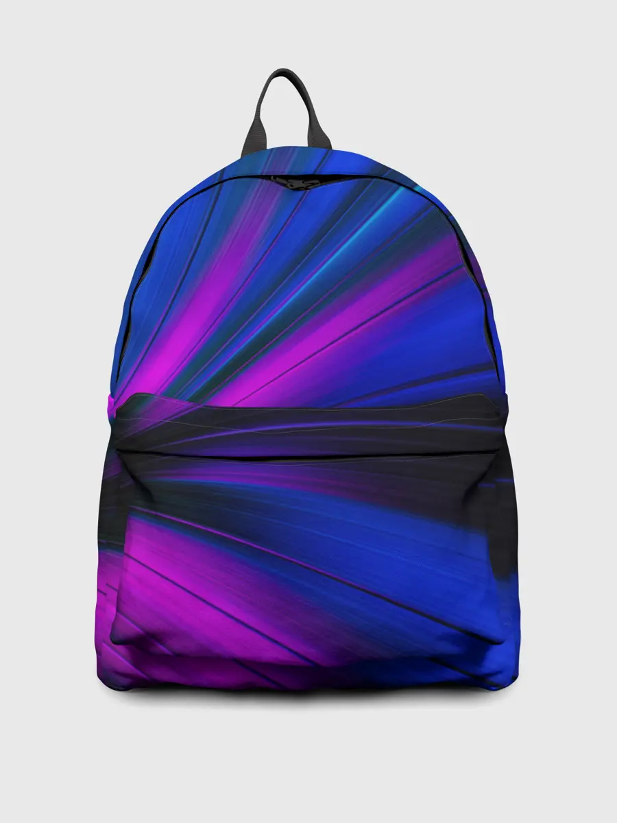Рюкзак джинсовый / НЕОНОВЫЕ ВОЛНЫ | NEON STRIPES