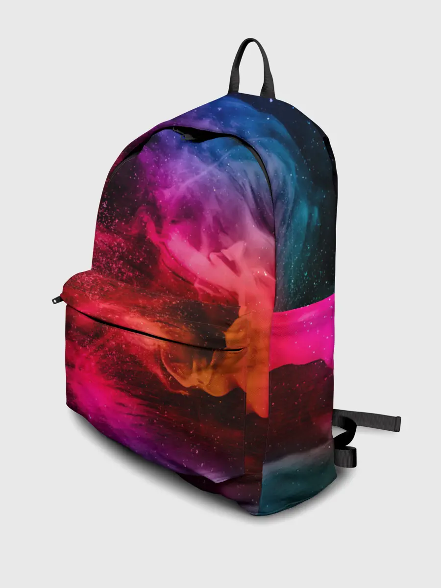 Рюкзак джинсовый / ЦВЕТНОЙ ДЫМ