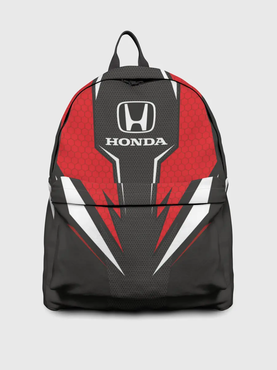 Рюкзак джинсовый / Honda Driver team Red