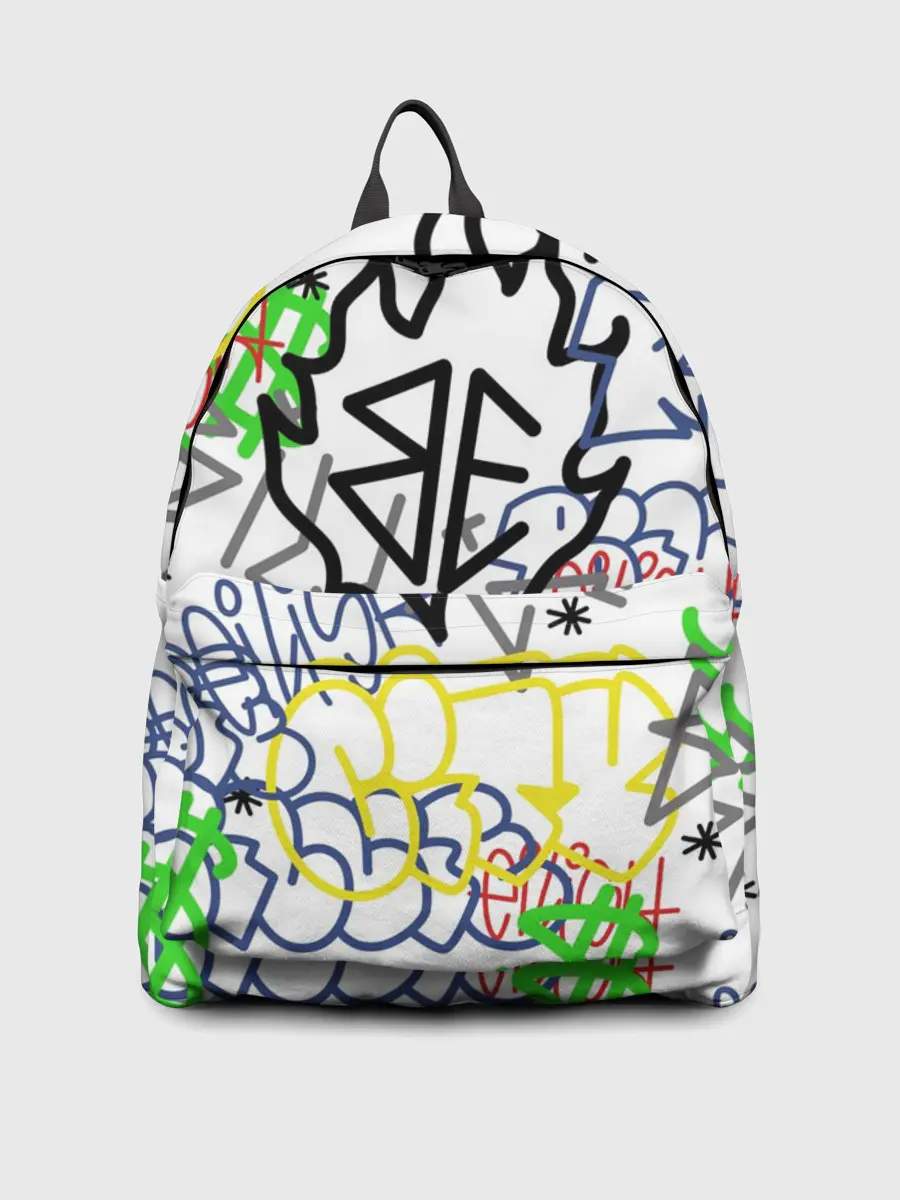 Рюкзак джинсовый / BILLIE EILISH GRAFFITI