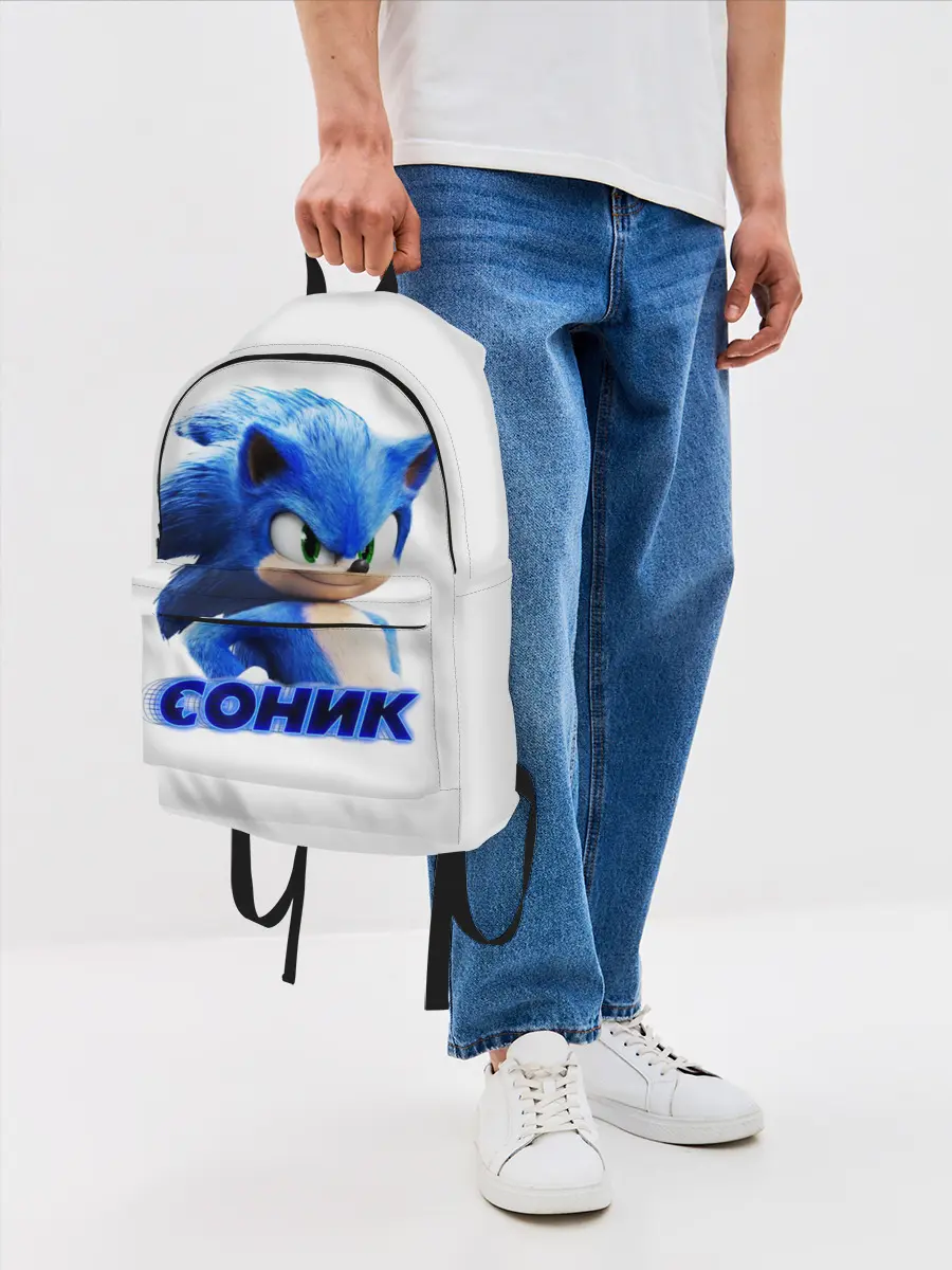 Рюкзак джинсовый / SONIC