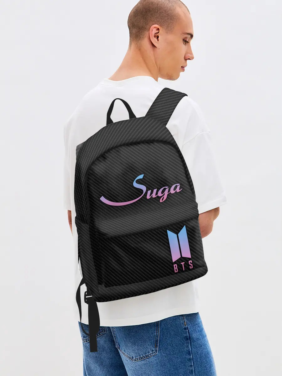 Рюкзак джинсовый / BTS Suga