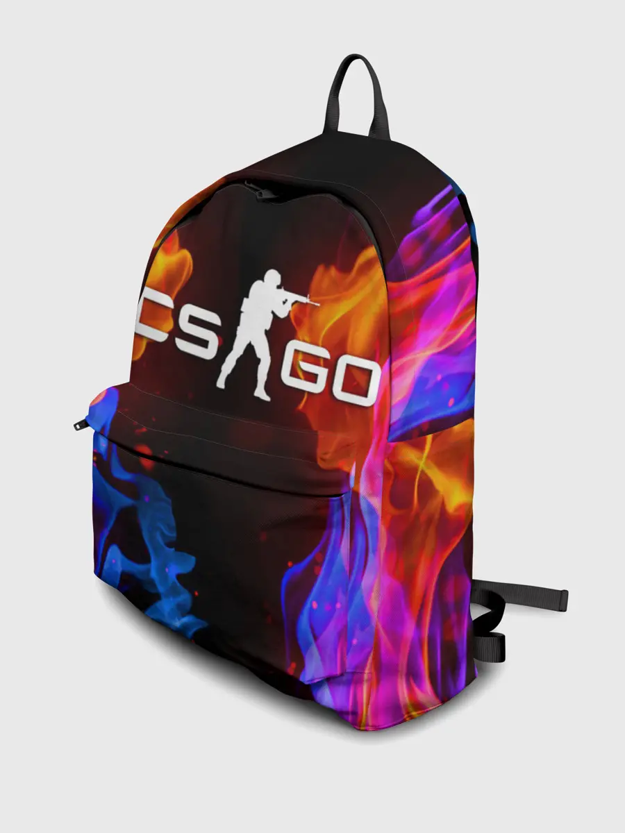 Рюкзак джинсовый / CS:GO FIRE