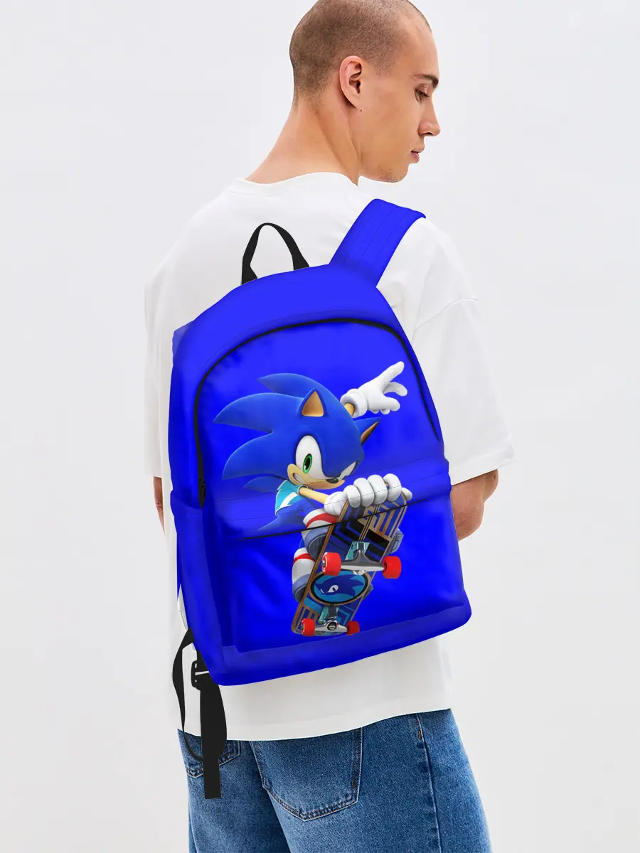 Рюкзак джинсовый / SONIC