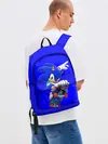 Рюкзак джинсовый / SONIC