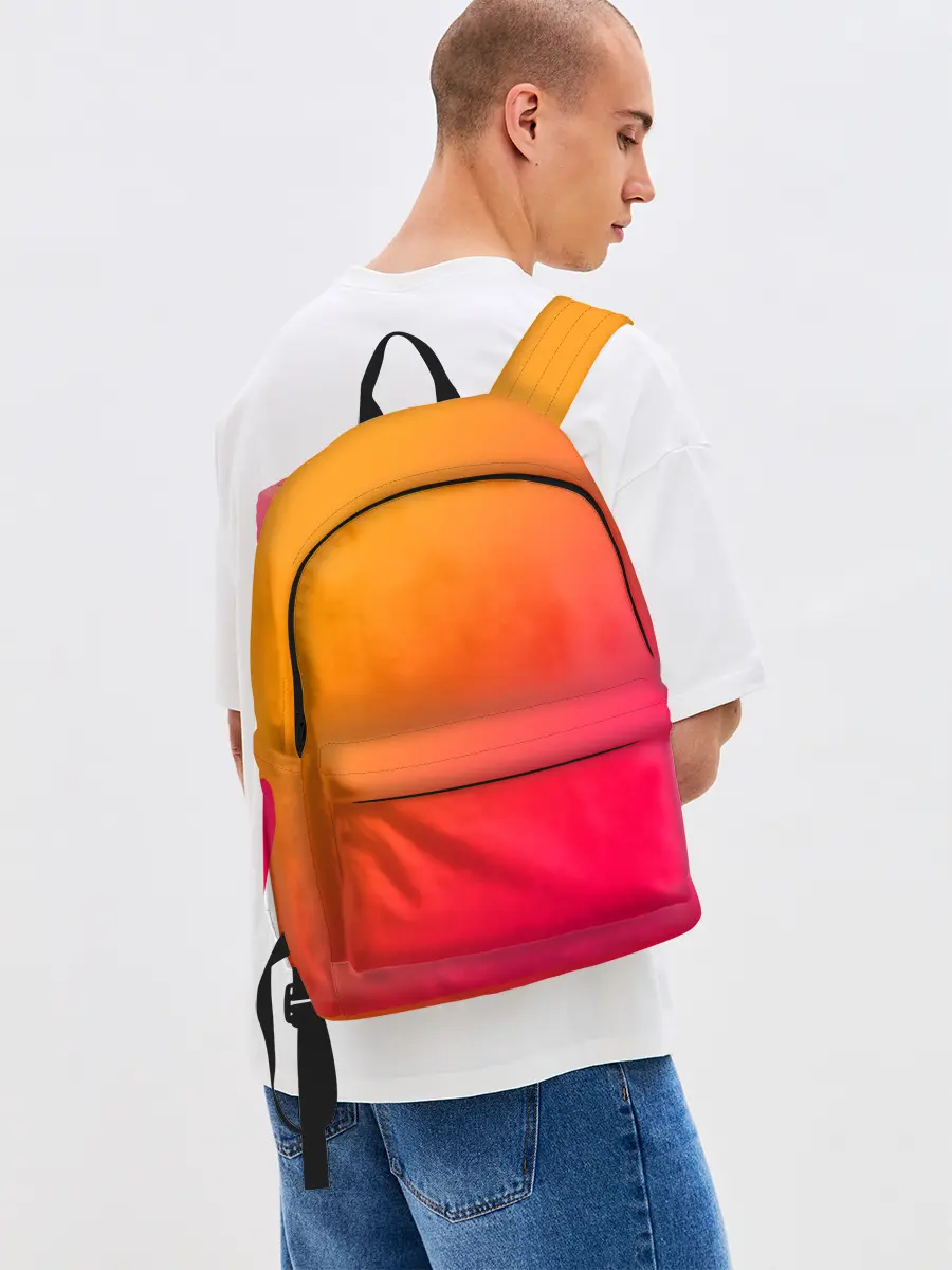 Рюкзак джинсовый / ГРАДИЕНТ И НИЧЕГО ЛИШНЕГО