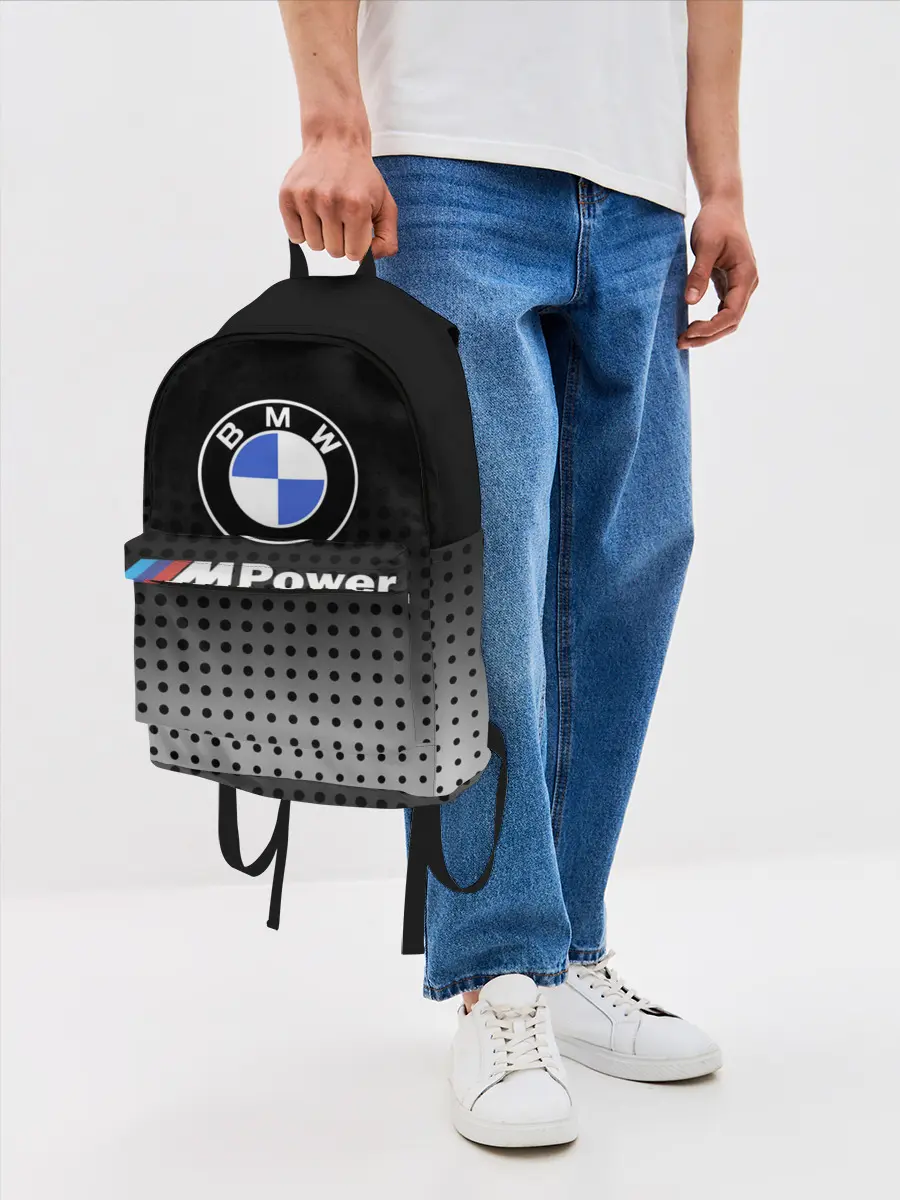 Рюкзак джинсовый / BMW