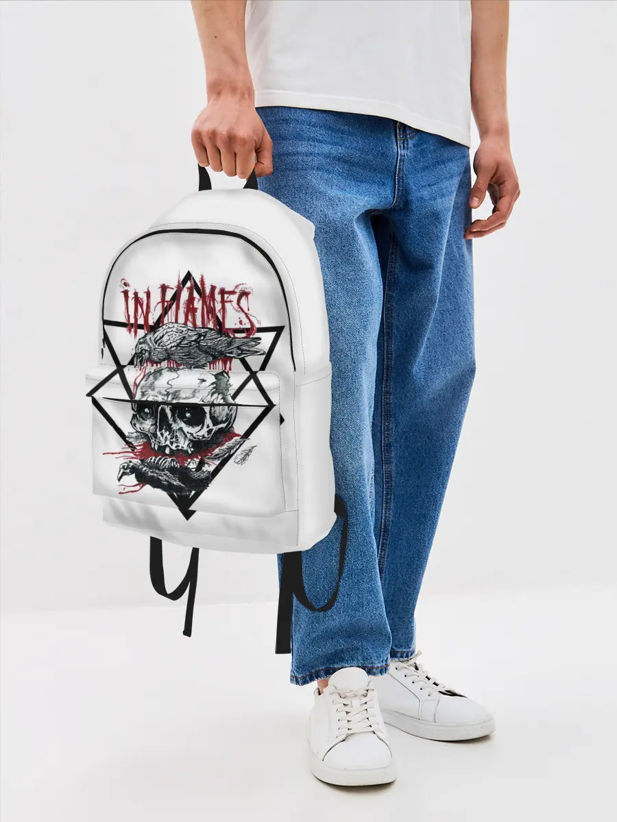 Рюкзак джинсовый / In Flames