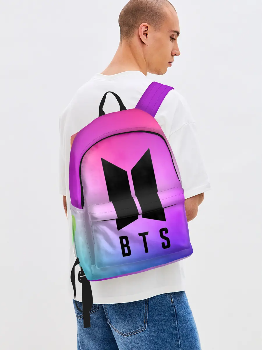 Рюкзак джинсовый / BTS