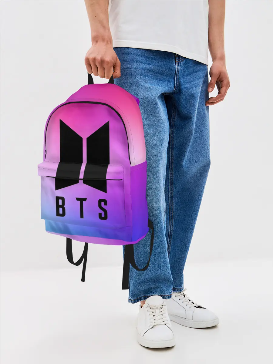 Рюкзак джинсовый / BTS