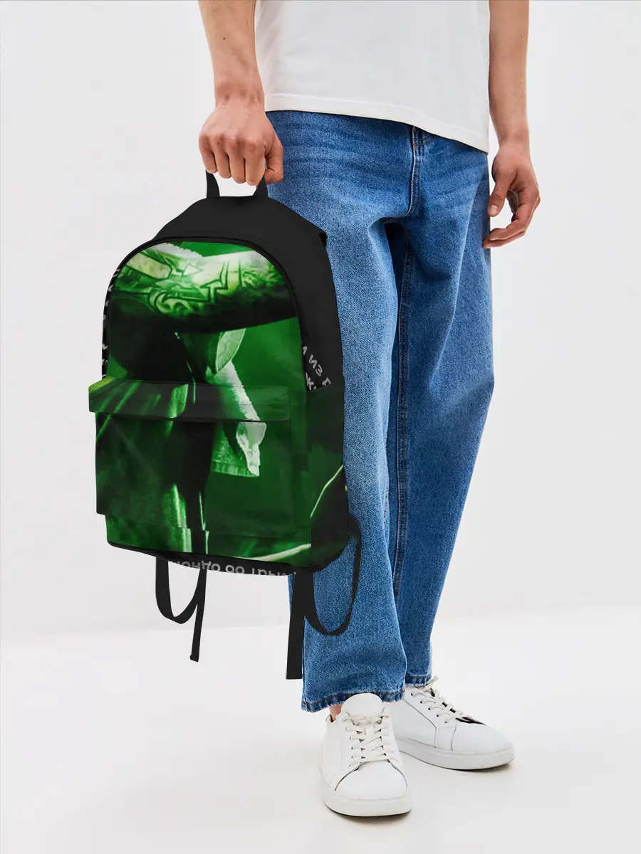 Рюкзак джинсовый / Скриптонит- Это Любовь