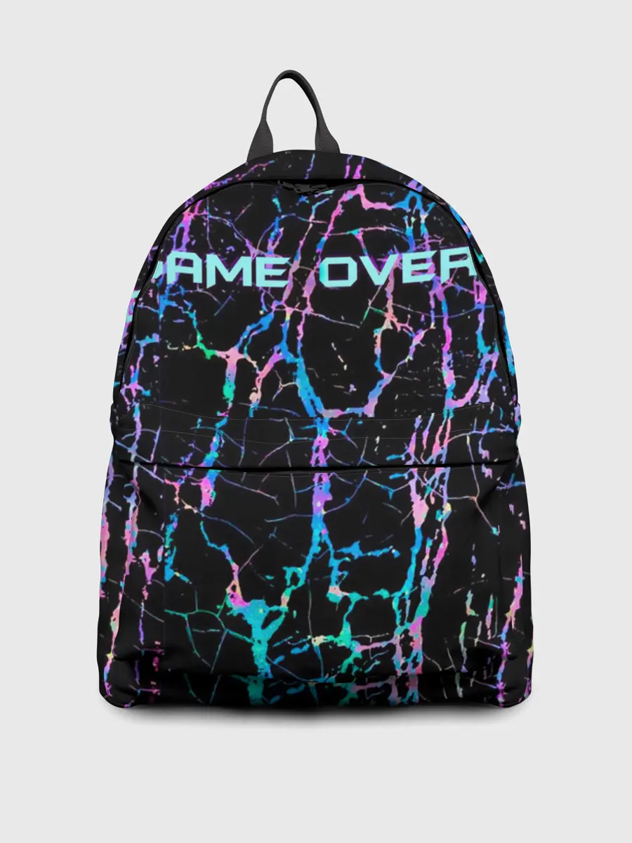 Рюкзак джинсовый / Game Over