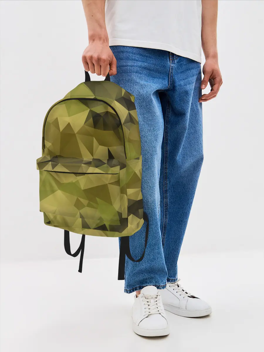 Рюкзак джинсовый / СОВРЕМЕННЫЙ КАМУФЛЯЖ