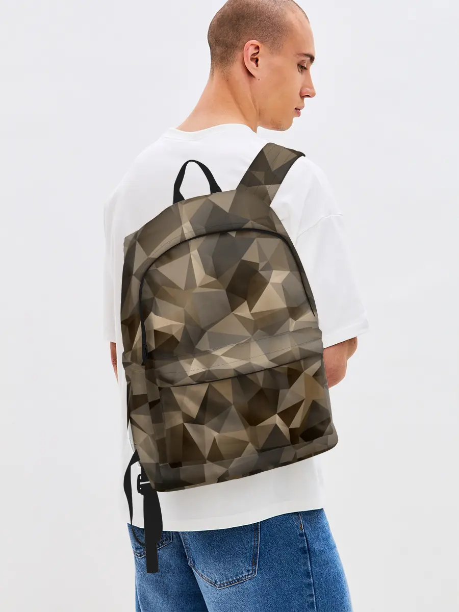 Рюкзак джинсовый / СОВРЕМЕННЫЙ КАМУФЛЯЖ