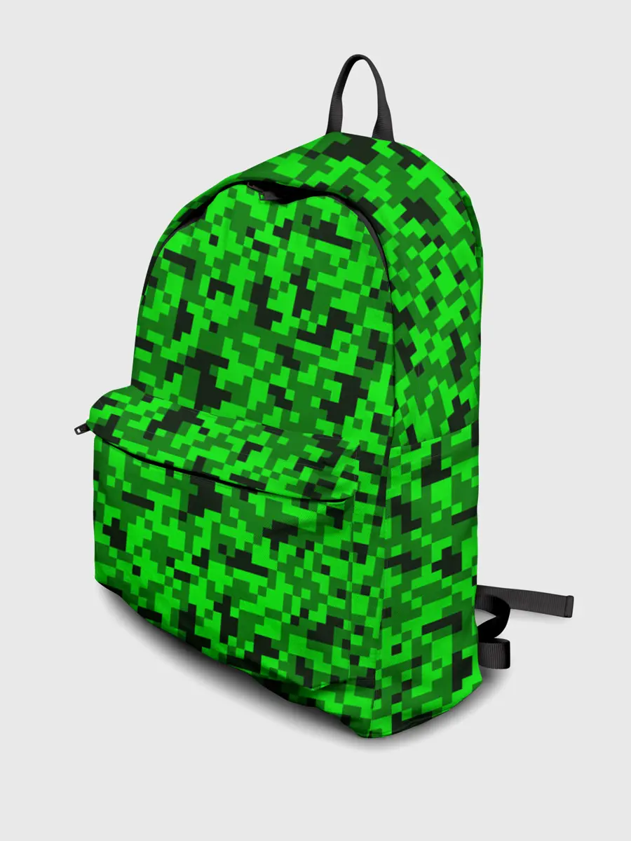 Рюкзак джинсовый / КАМУФЛЯЖ GREEN