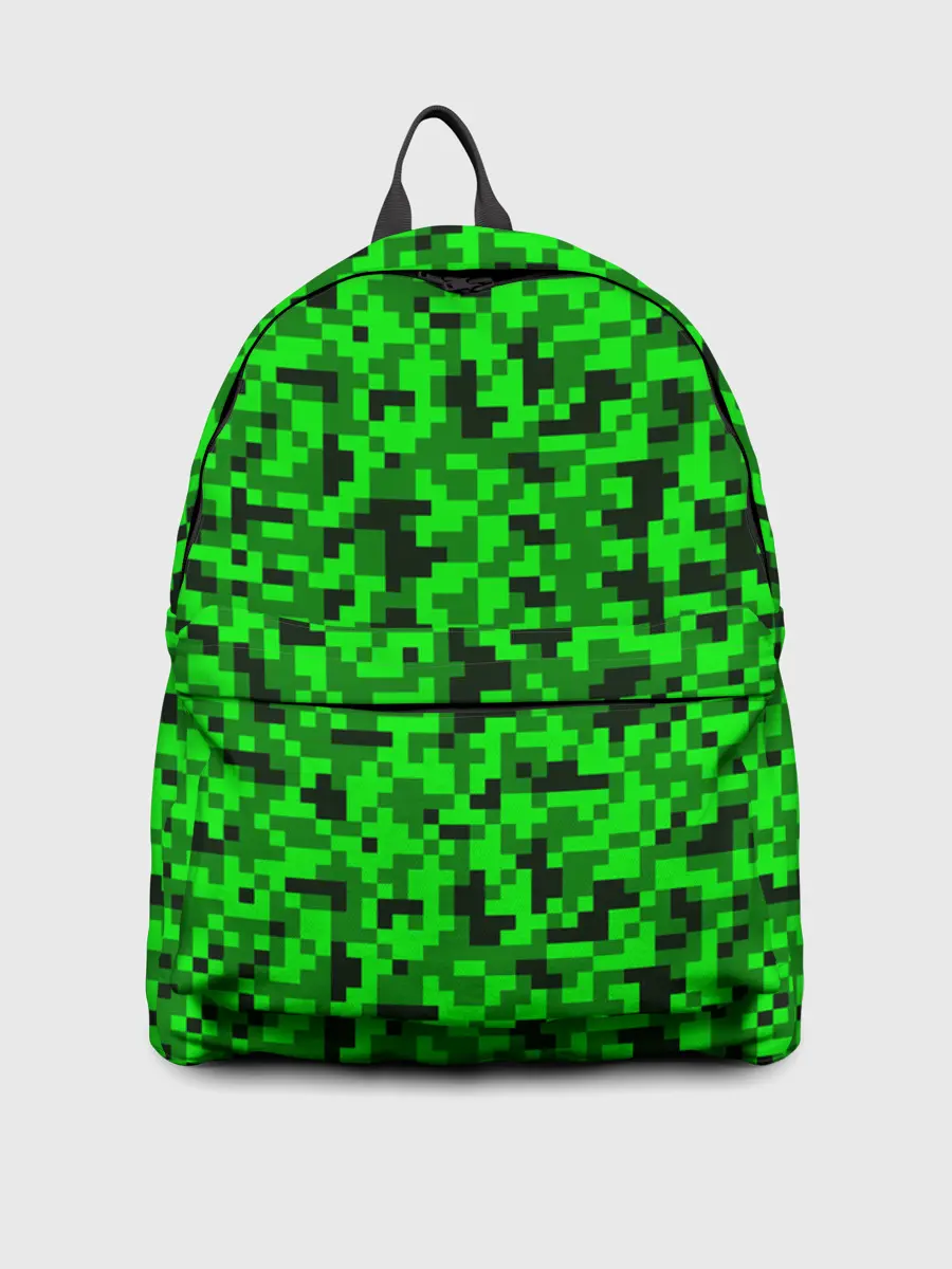 Рюкзак джинсовый / КАМУФЛЯЖ GREEN