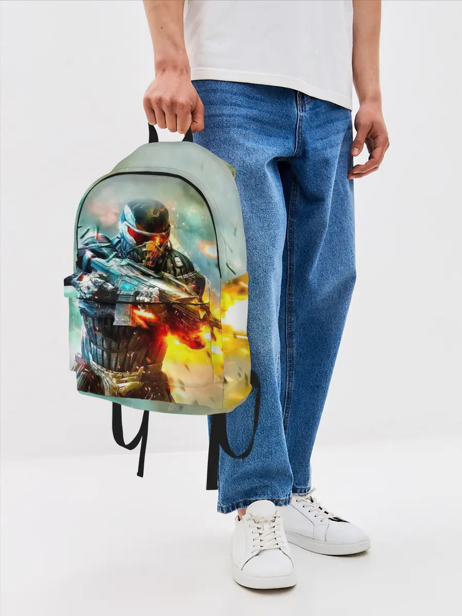Рюкзак джинсовый / CRYSIS