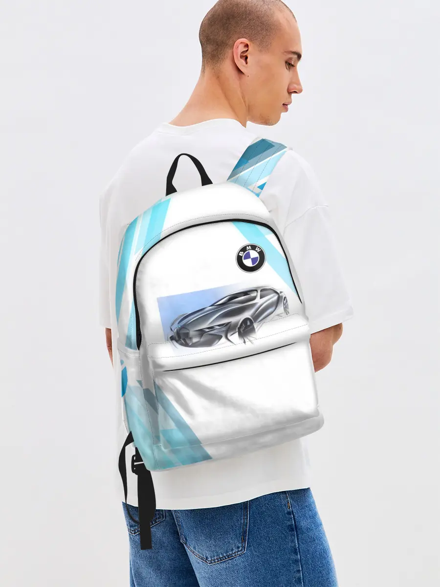 Рюкзак джинсовый / BMW