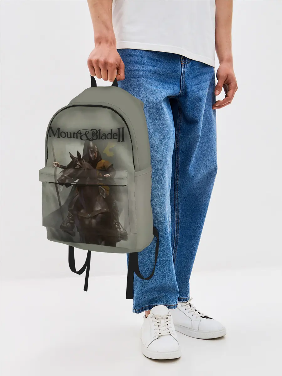 Рюкзак джинсовый / Mount and Blade 2
