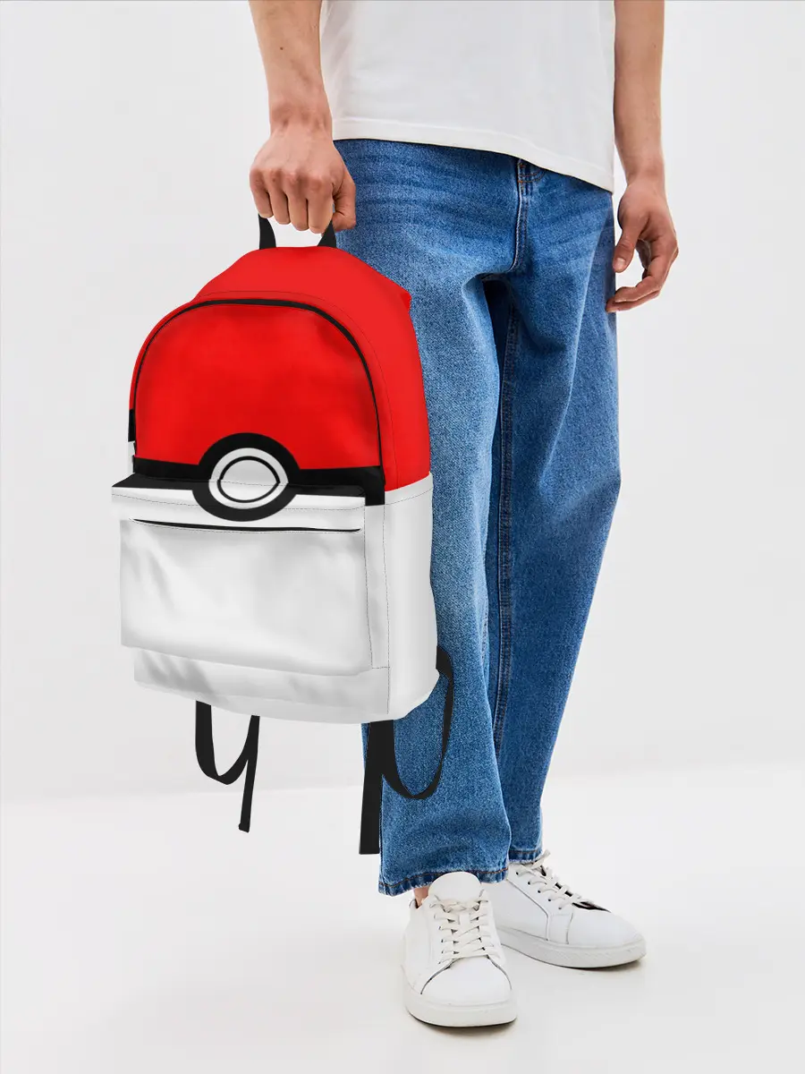 Рюкзак джинсовый / Покебол