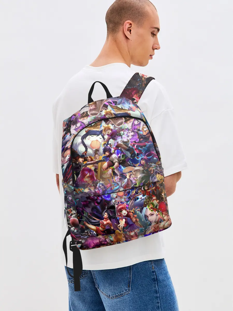 Рюкзак джинсовый / League of Legends