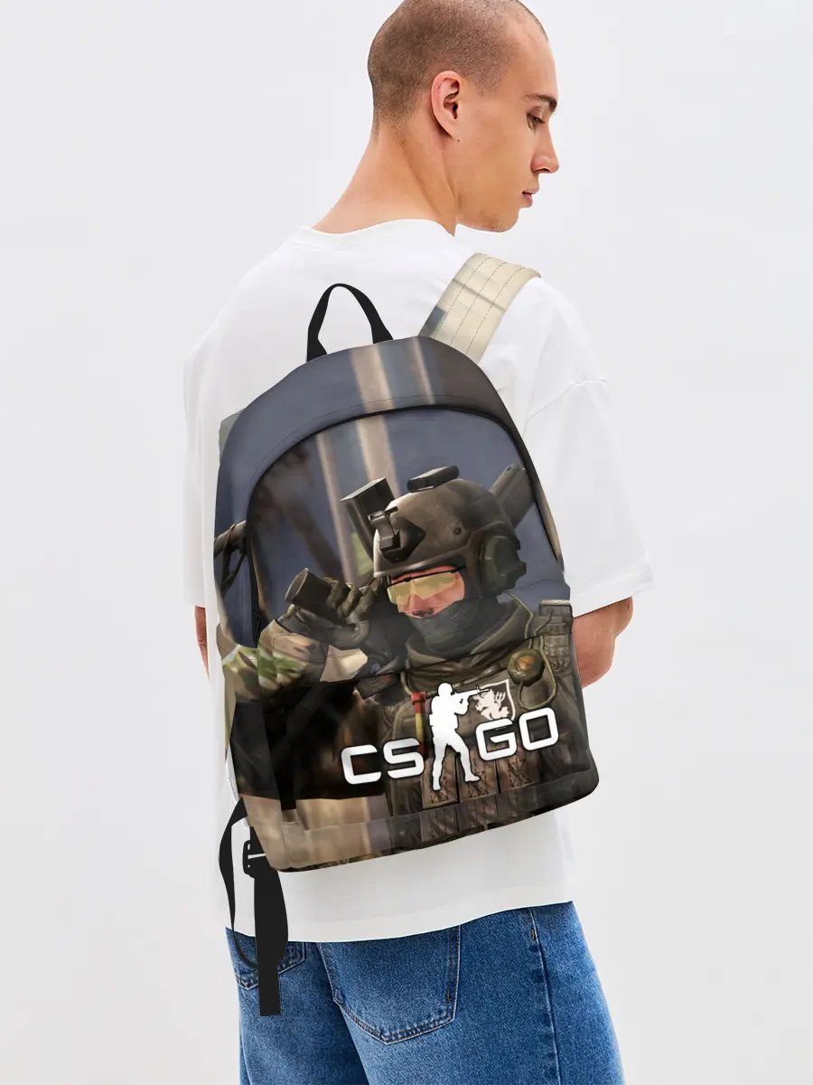 Рюкзак джинсовый / CS:GO