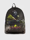 Рюкзак джинсовый / CS:GO ЗАРЯЖЕН ПОБЕЖДАТЬ