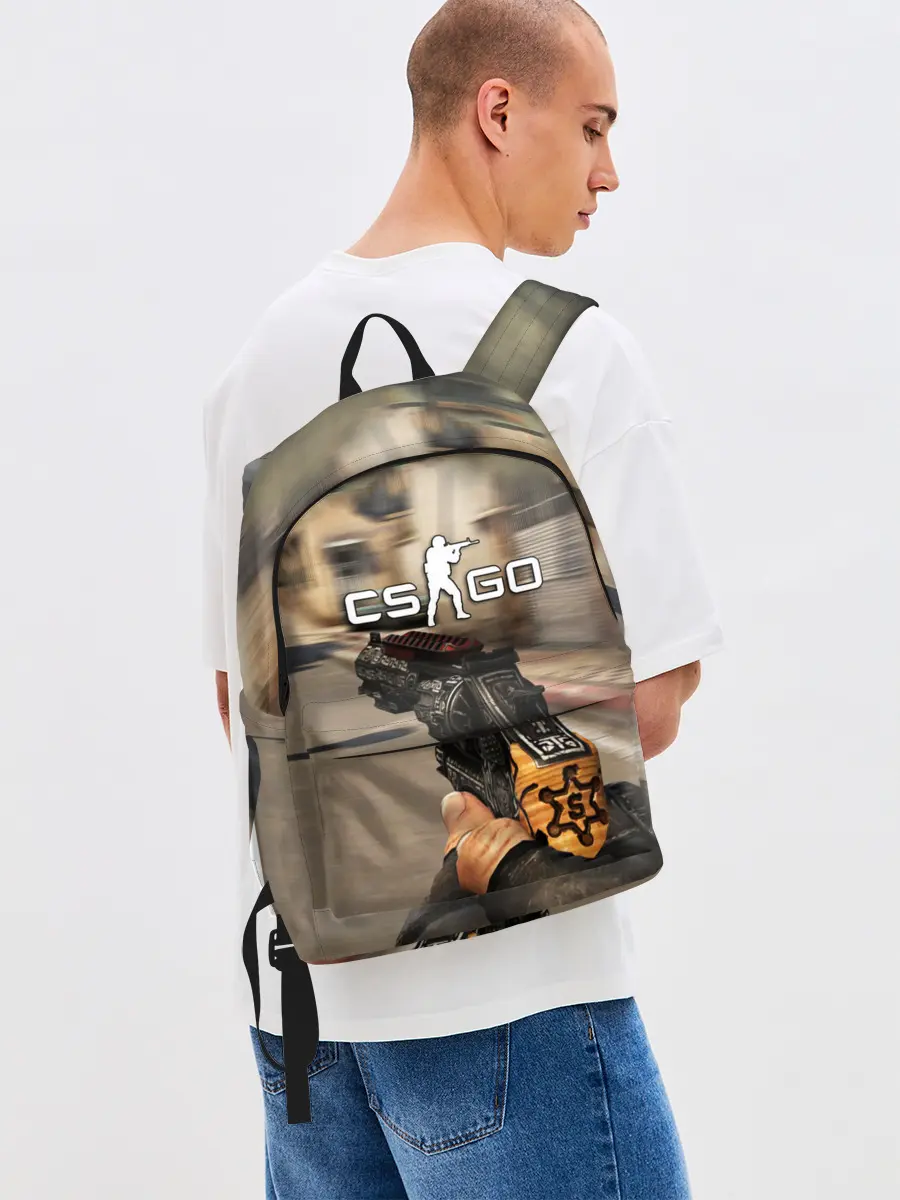 Рюкзак джинсовый / CS:GO