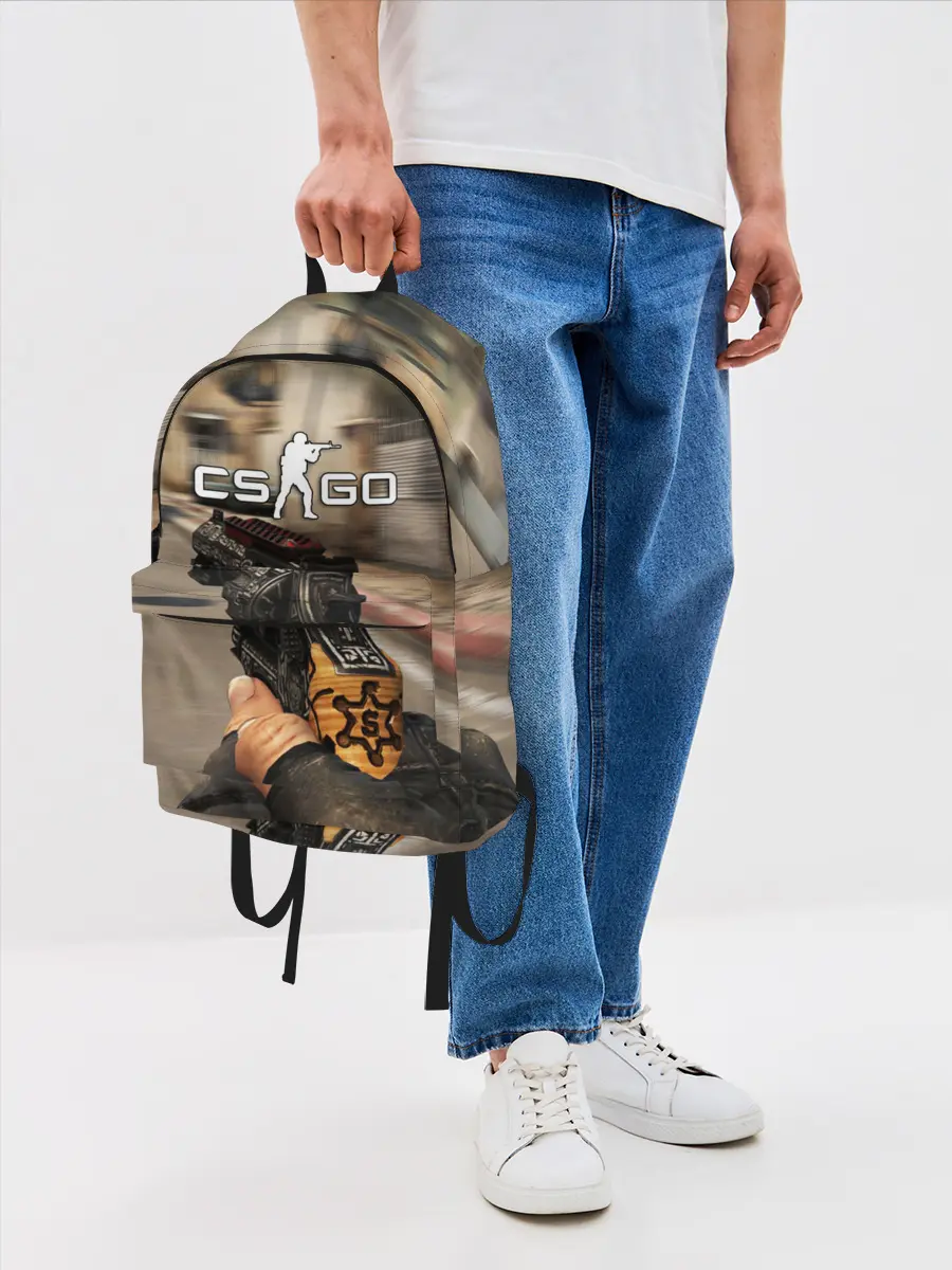Рюкзак джинсовый / CS:GO