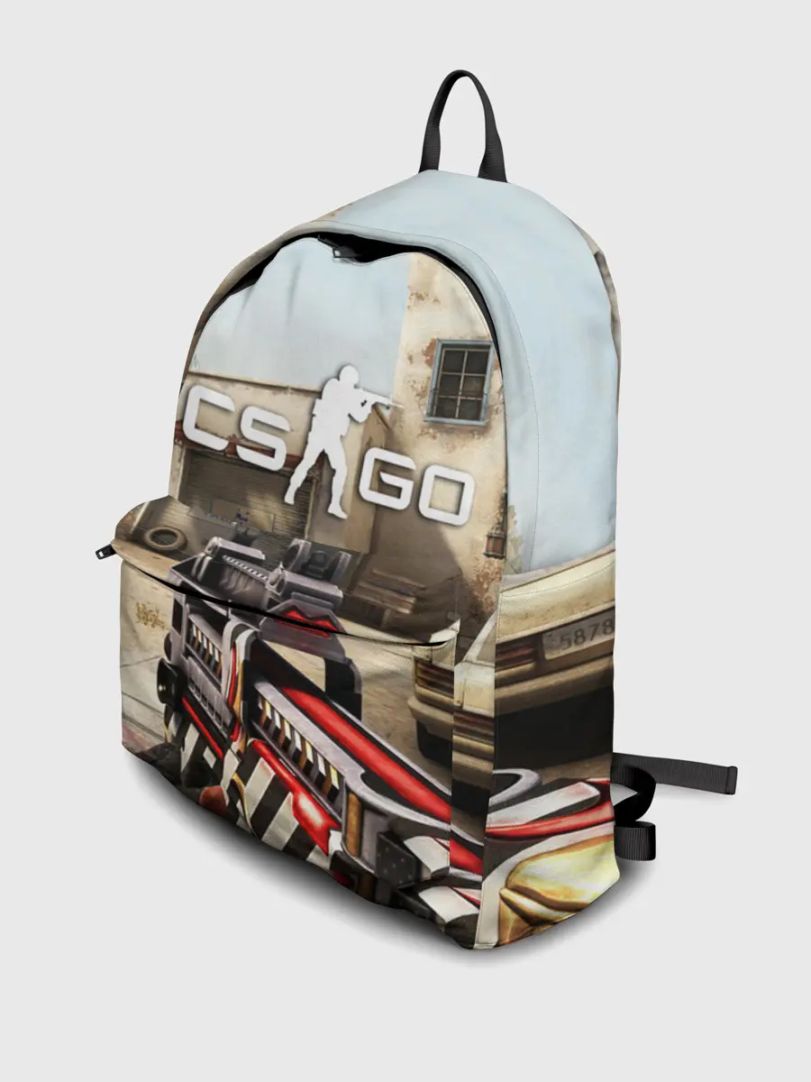 Рюкзак джинсовый / CS:GO - The Aggressor | Aгрессор