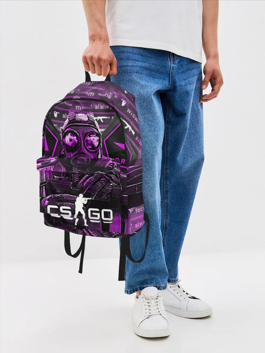 Рюкзак джинсовый / CS:GO