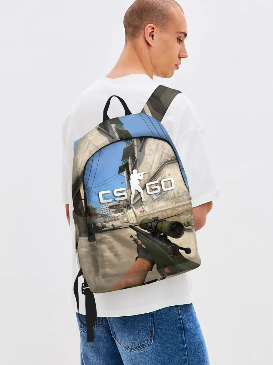 Рюкзак джинсовый / CS:GO