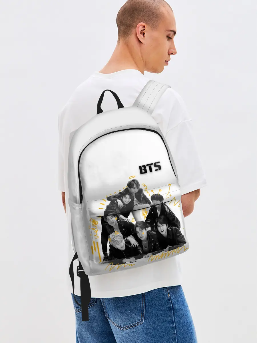 Рюкзак джинсовый / BTS