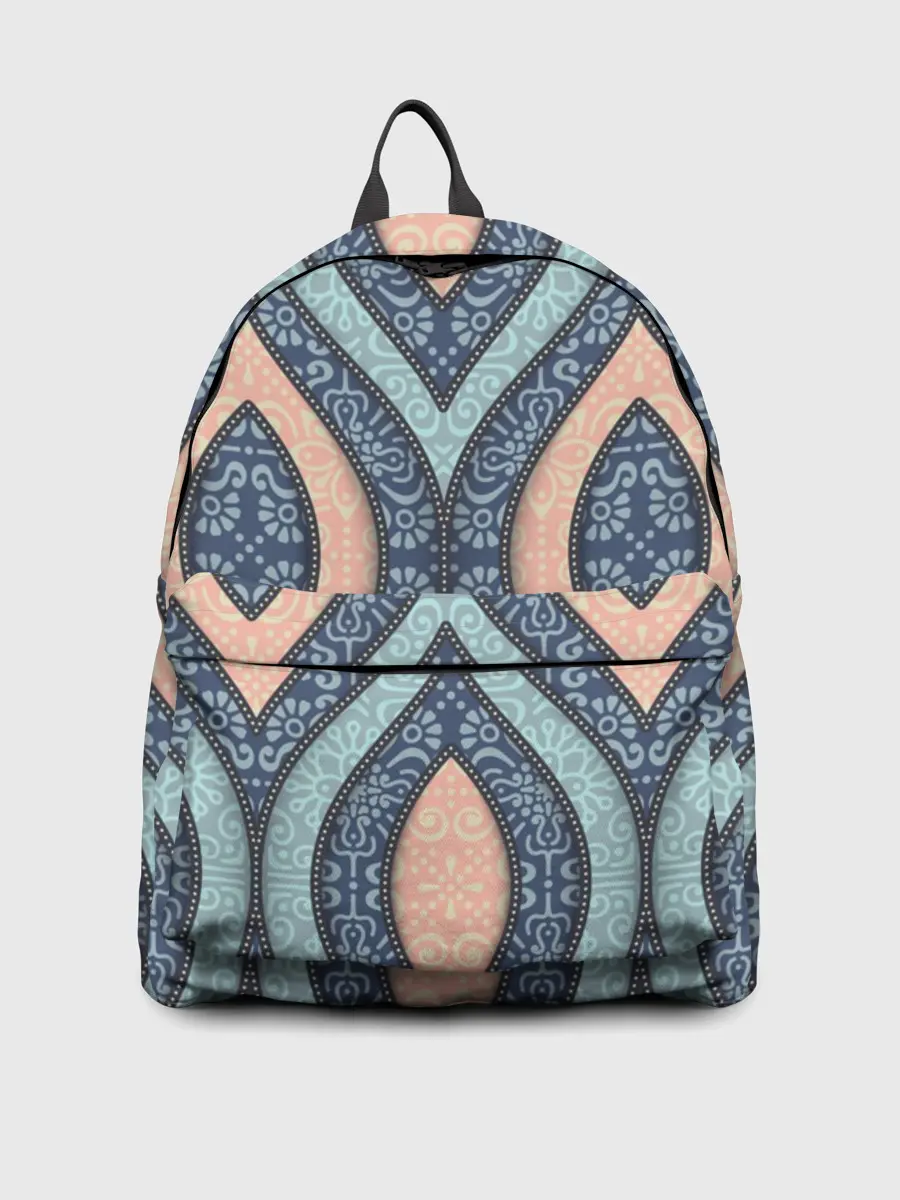 Рюкзак джинсовый / Восточный орнамент