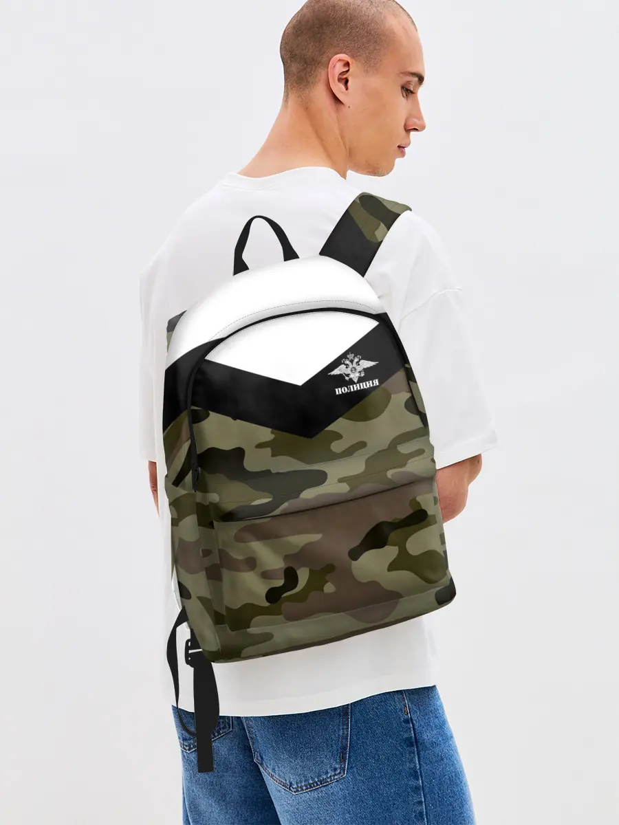 Рюкзак джинсовый / Полиция