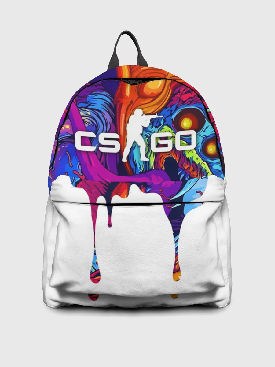 Рюкзак джинсовый / CS GO HYPER BEAST