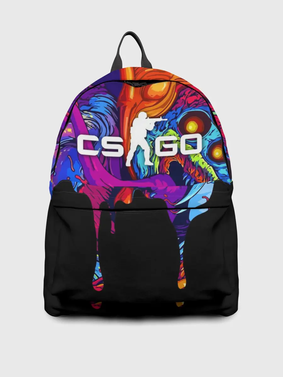 Рюкзак джинсовый / CS GO HYPER BEAST