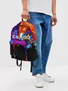 Рюкзак джинсовый / CS GO HYPER BEAST
