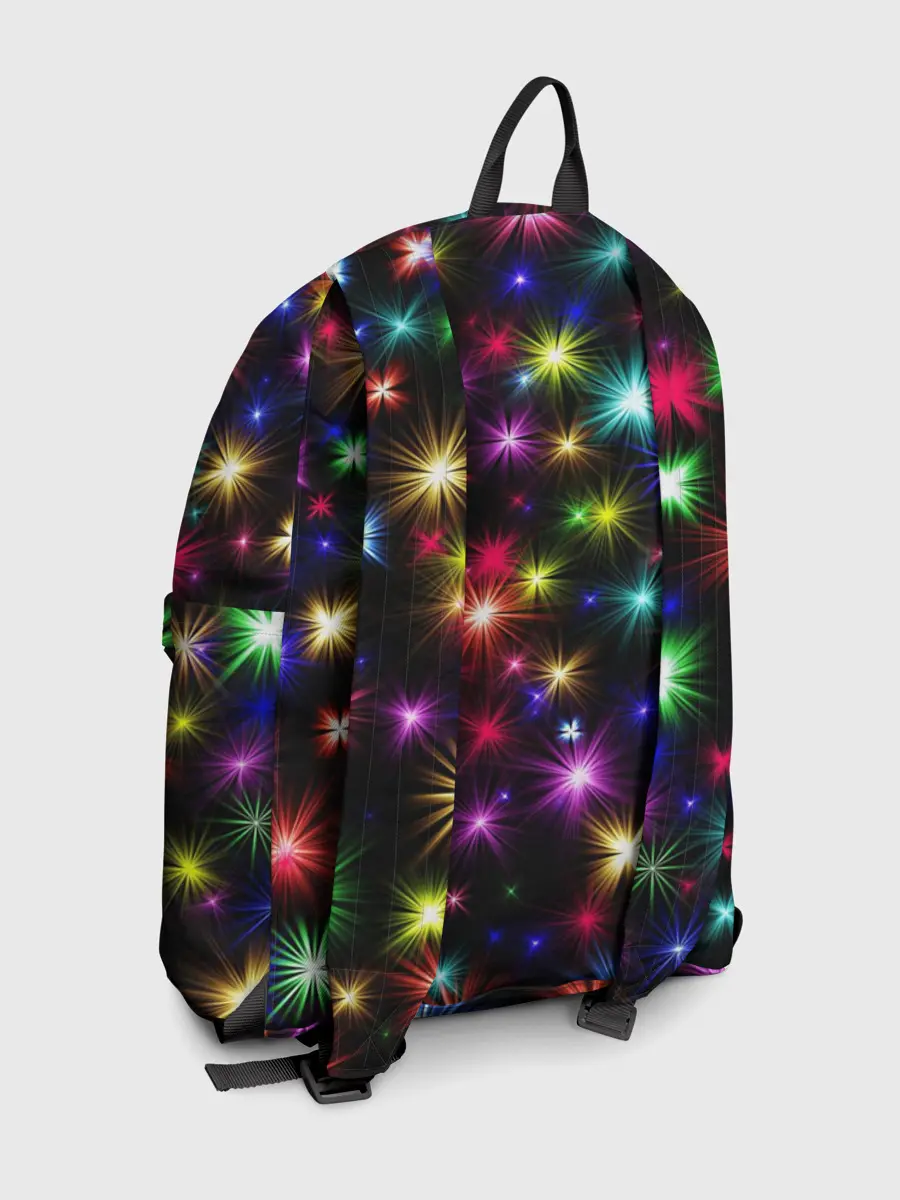 Рюкзак джинсовый / Яркие звезды