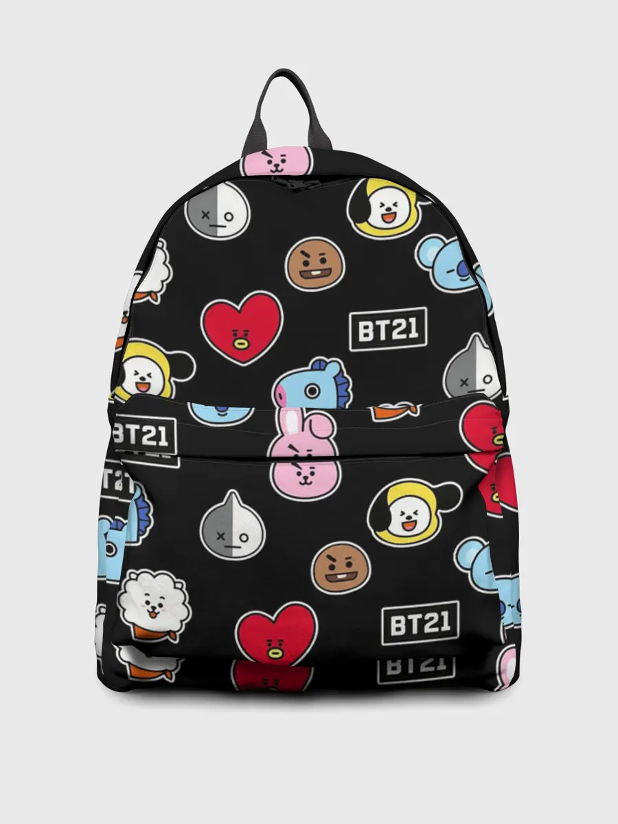 Рюкзак джинсовый / BT21 | BTS | БТС | BANGTAN BOYS