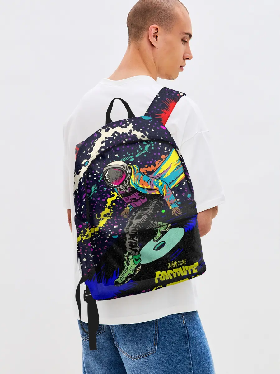Рюкзак джинсовый / TRAVIS SCOTT+FORTNITE