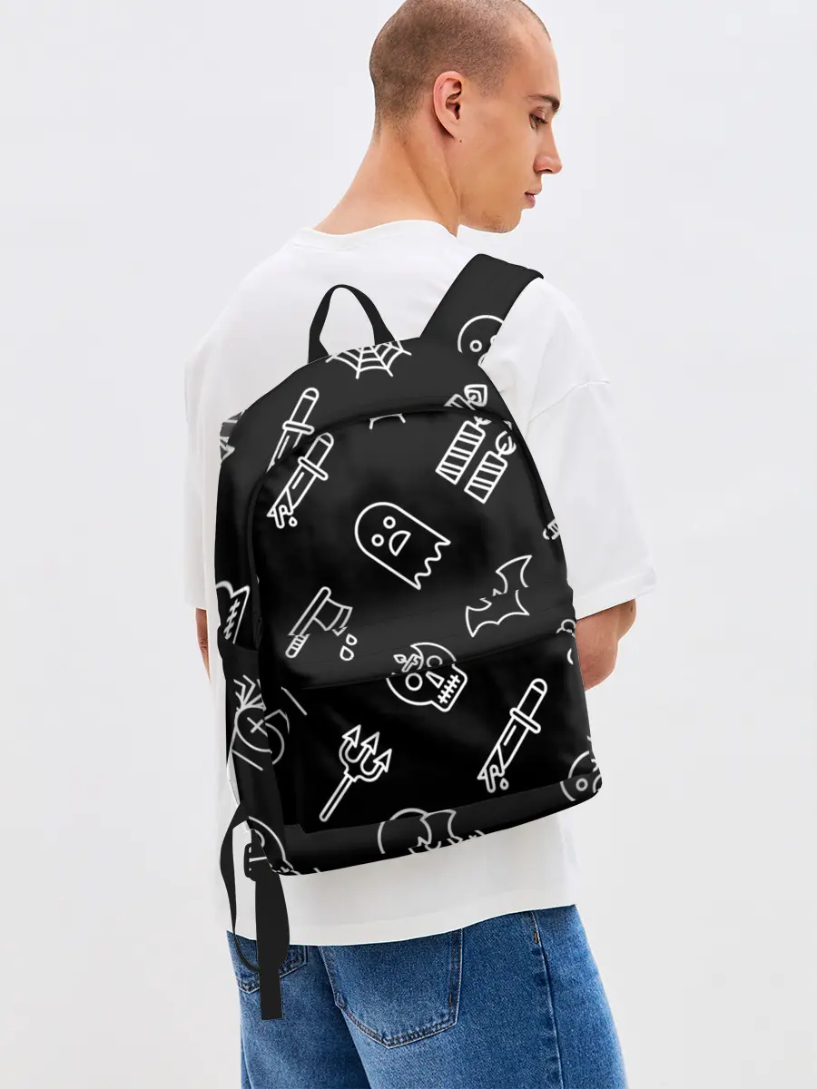 Рюкзак джинсовый / Страшилки