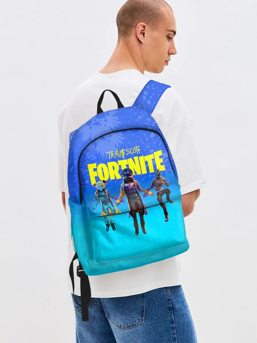 Рюкзак джинсовый / TRAVIS SCOTT+FORTNITE